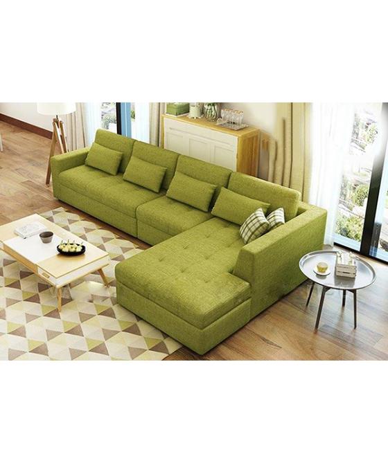 Sofa L Góc 780 (2.6m x 1.5m) + 1 bàn trà MS00